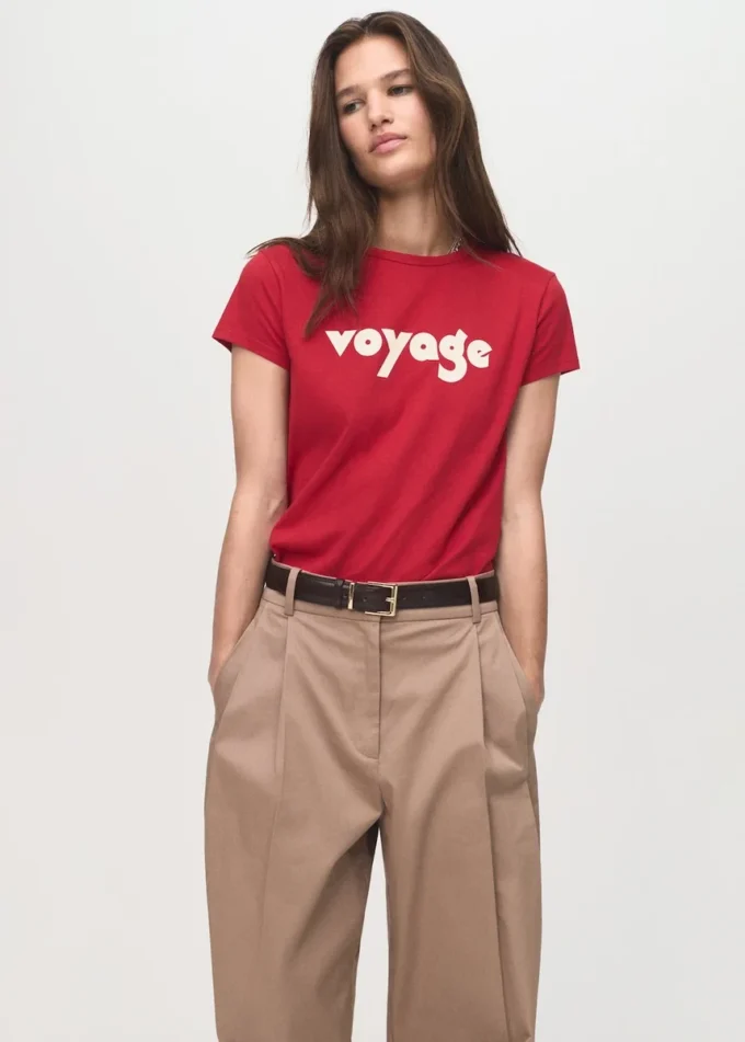 Tričko s potiskem ze směsi bavlny Tričko s potiskem ze směsi bavlny