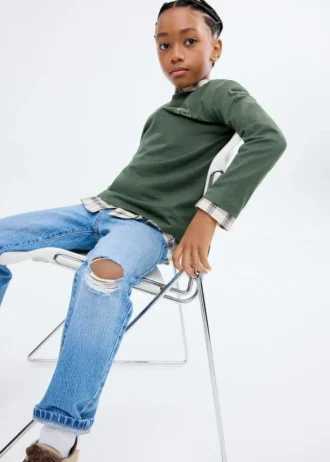 Tričko s potiskem ze směsi bavlny