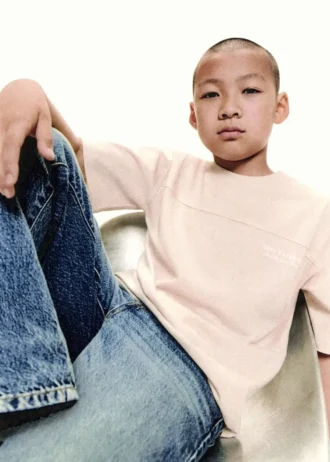 Tričko s potiskem ze směsi bavlny