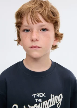 Tričko s potiskem ze směsi bavlny