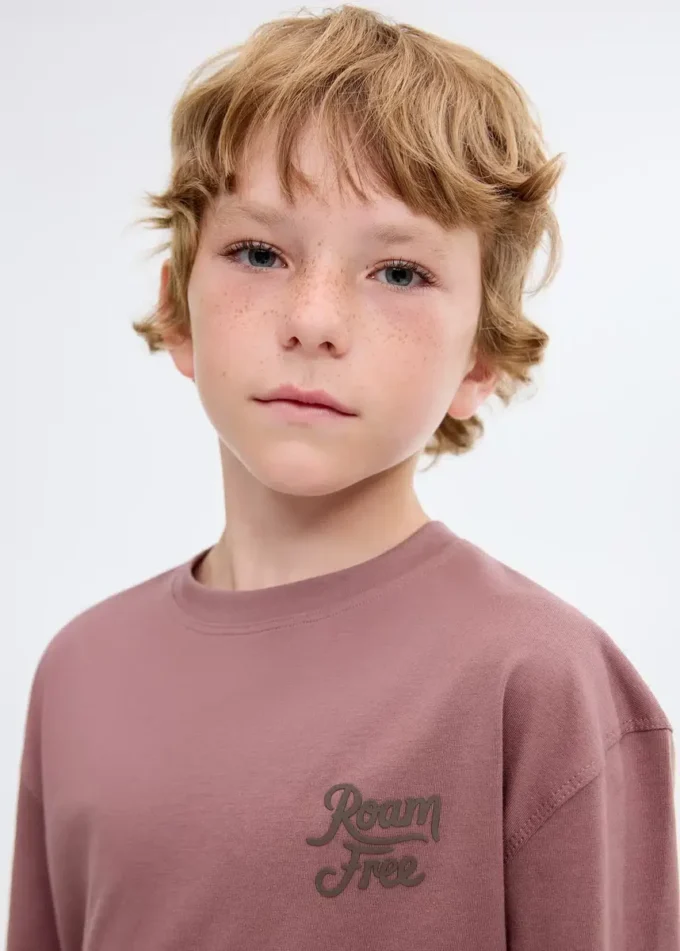 Tričko s potiskem ze směsi bavlny Tričko s potiskem ze směsi bavlny