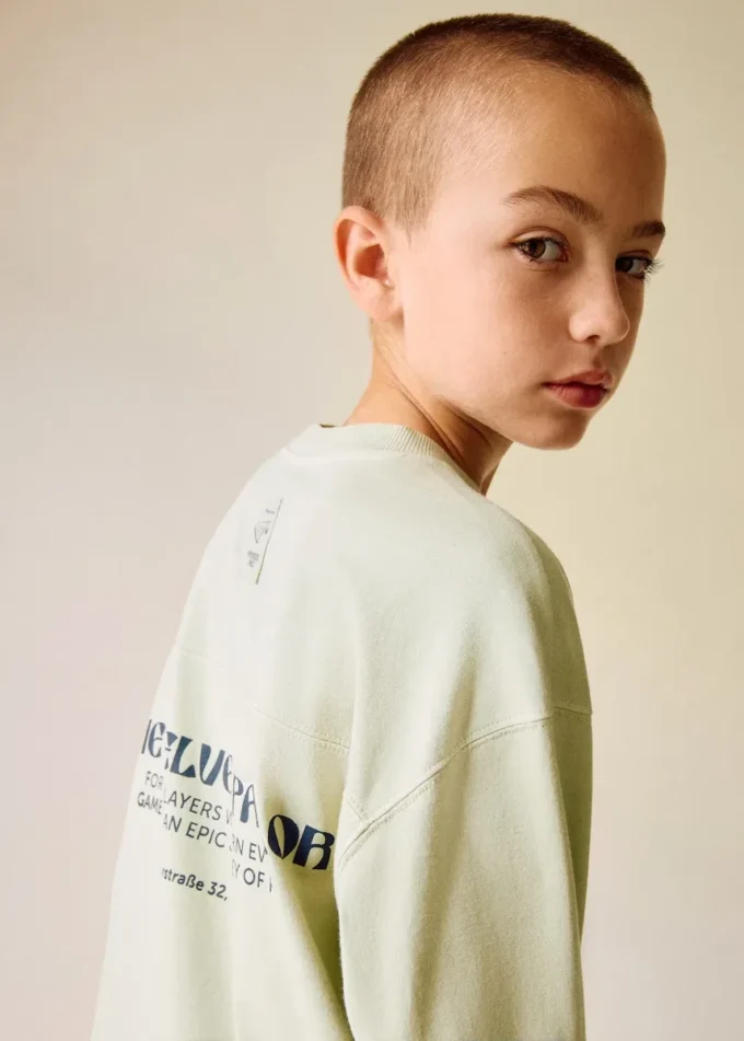 Tričko s potiskem ze směsi bavlny Tričko s potiskem ze směsi bavlny