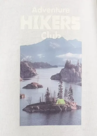 Tričko s potiskem ze směsi bavlny