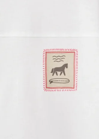 Tričko s potiskem ze směsi bavlny