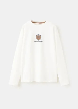 Tričko s potiskem ze směsi bavlny