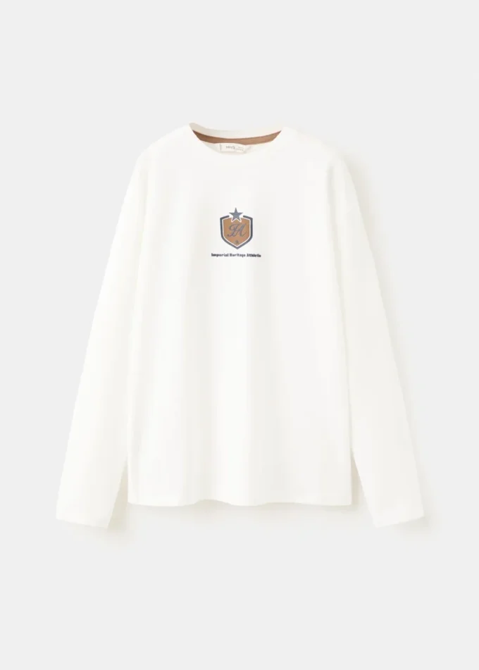 Tričko s potiskem ze směsi bavlny