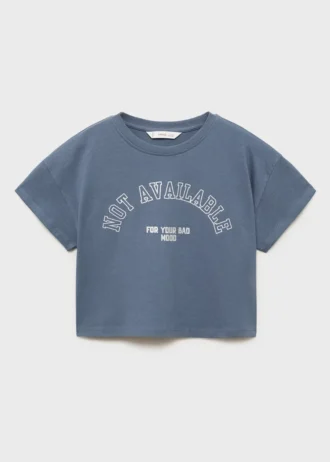 Tričko s potiskem ze směsi bavlny