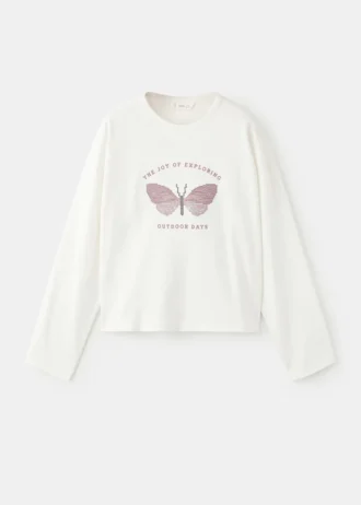 Tričko s potiskem ze směsi bavlny