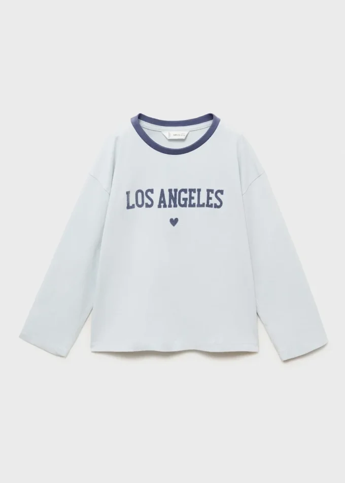 Tričko s potiskem ze směsi bavlny Tričko s potiskem ze směsi bavlny