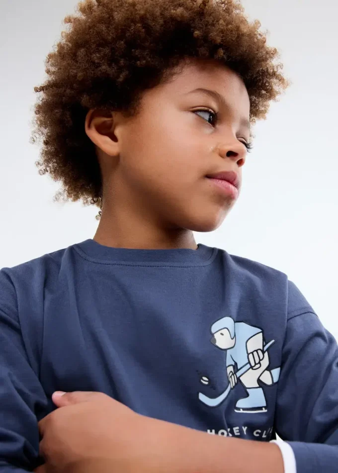 Tričko s potiskem ze směsi bavlny Tričko s potiskem ze směsi bavlny