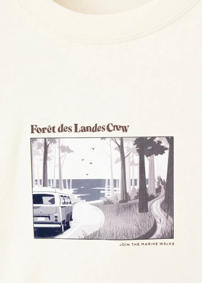 Tričko s potiskem ze směsi bavlny Tričko s potiskem ze směsi bavlny