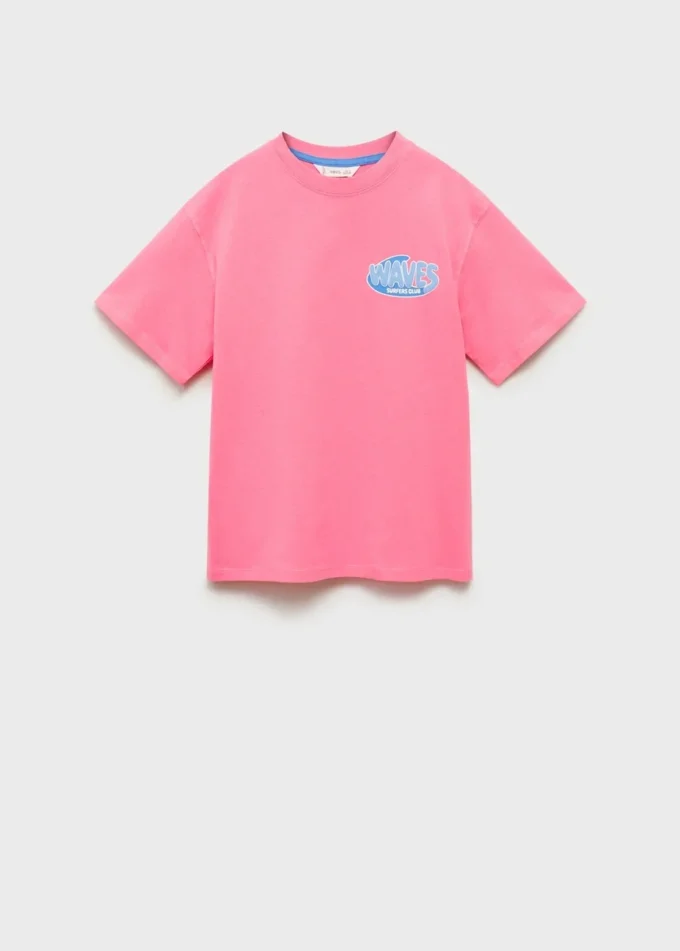 Tričko s potiskem ze směsi bavlny Tričko s potiskem ze směsi bavlny