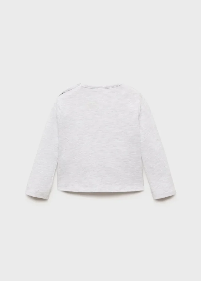 Tričko s potiskem ze směsi bavlny Tričko s potiskem ze směsi bavlny