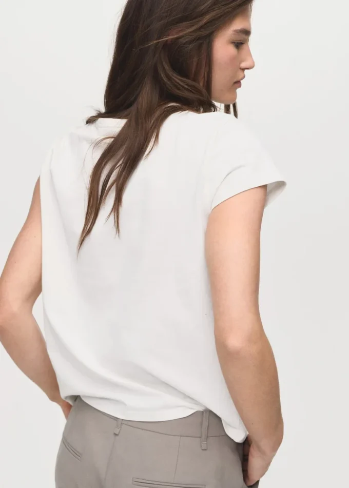 Tričko s potiskem ze směsi bavlny Tričko s potiskem ze směsi bavlny