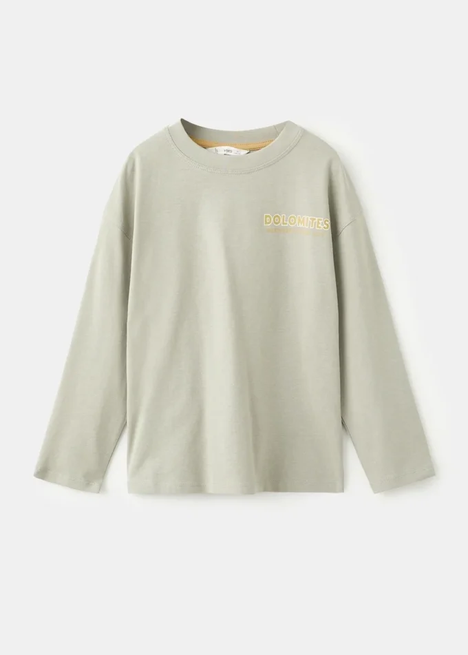 Tričko s potiskem ze směsi bavlny Tričko s potiskem ze směsi bavlny