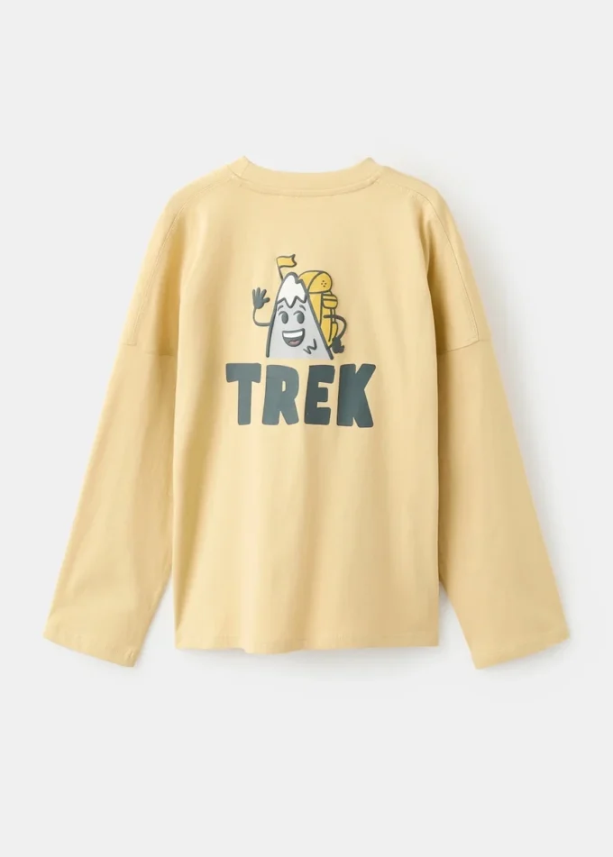 Tričko s potiskem ze směsi bavlny Tričko s potiskem ze směsi bavlny