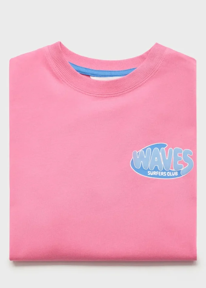 Tričko s potiskem ze směsi bavlny Tričko s potiskem ze směsi bavlny