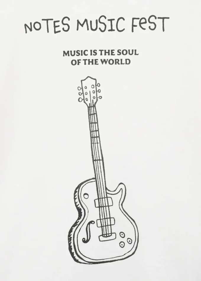 Tričko s potiskem ze směsi bavlny Tričko s potiskem ze směsi bavlny