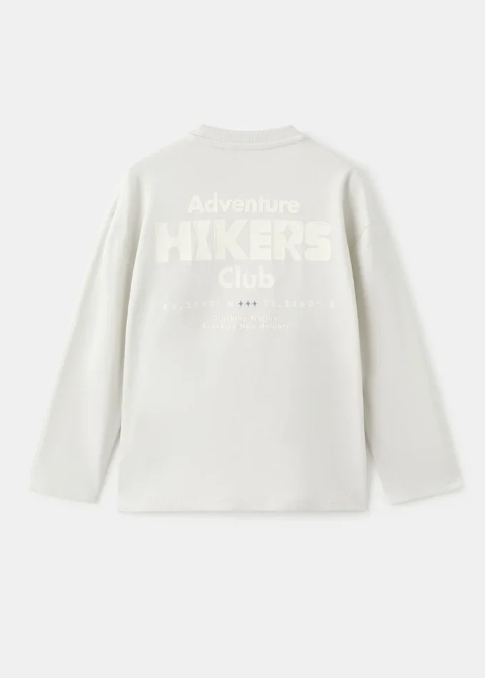 Tričko s potiskem ze směsi bavlny Tričko s potiskem ze směsi bavlny