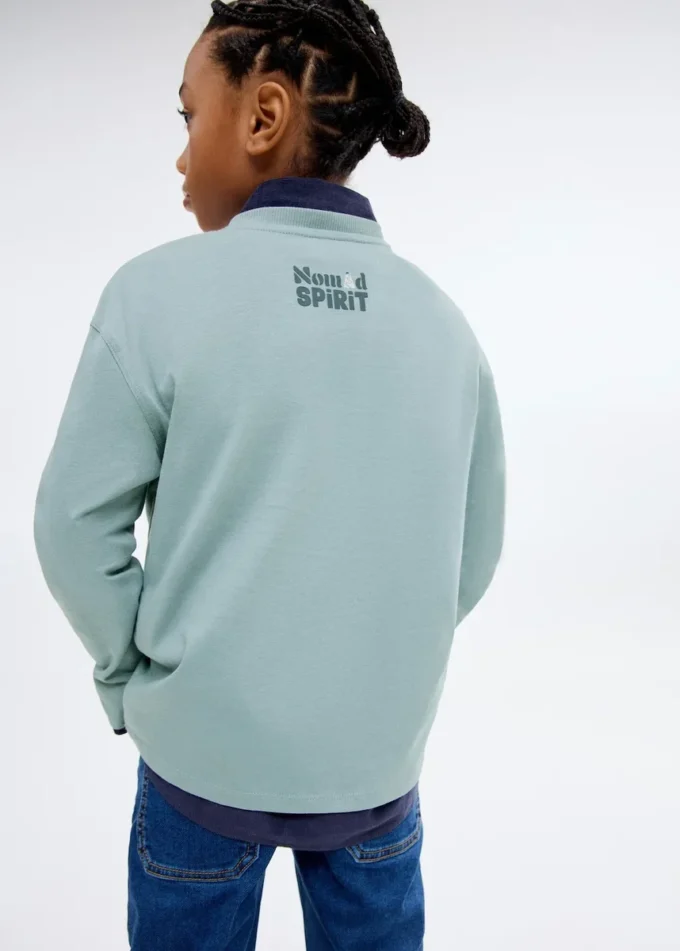 Tričko s potiskem ze směsi bavlny Tričko s potiskem ze směsi bavlny