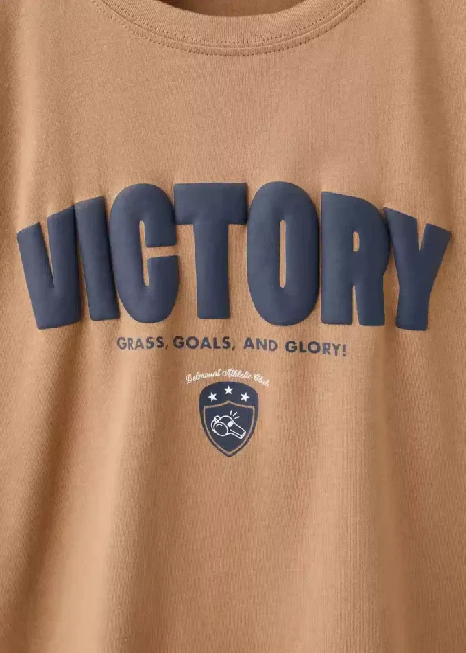 Tričko s potiskem ze směsi bavlny