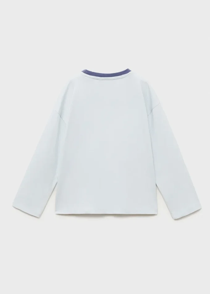 Tričko s potiskem ze směsi bavlny Tričko s potiskem ze směsi bavlny