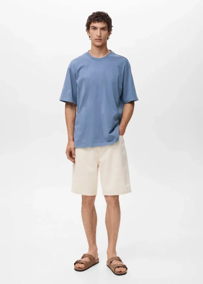 Tričko s potištěnou nášivkou Tričko s potištěnou nášivkou