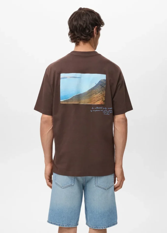 Tričko s potištěnou nášivkou Tričko s potištěnou nášivkou