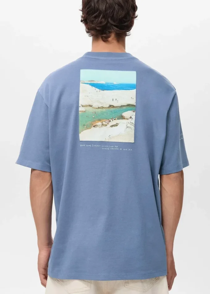 Tričko s potištěnou nášivkou Tričko s potištěnou nášivkou