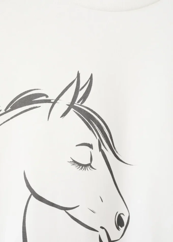 Tričko s roztřepeným koněm Tričko s roztřepeným koněm