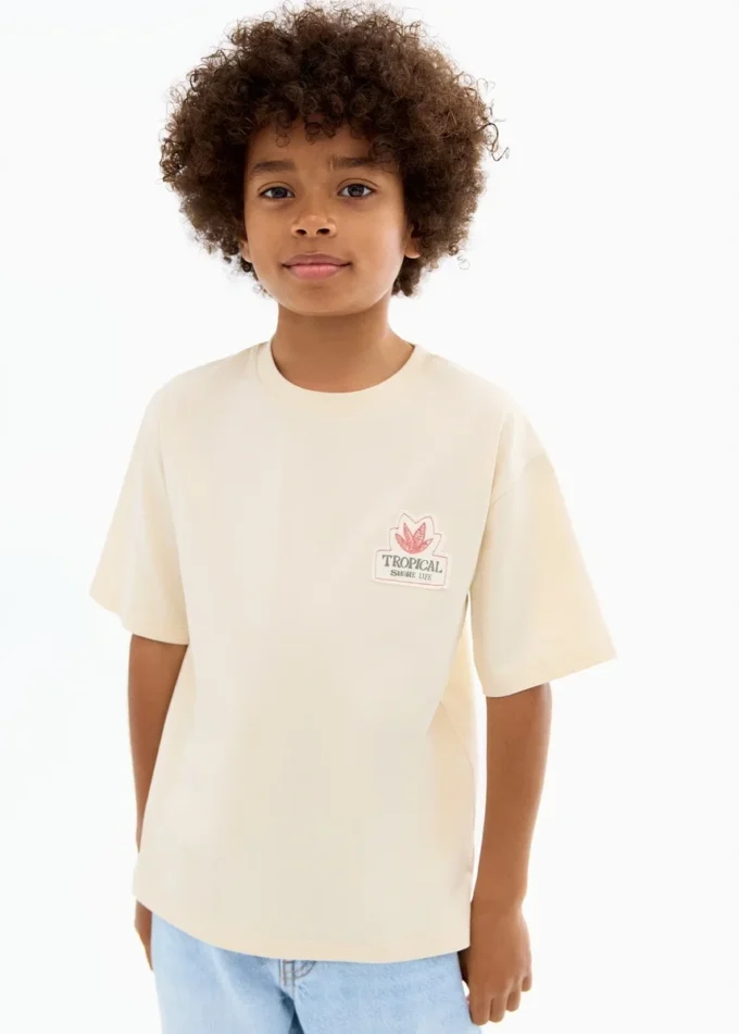 Tričko s tropickým potiskem Tričko s tropickým potiskem