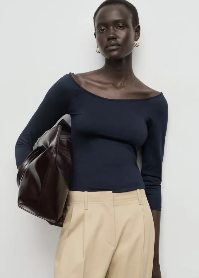 Tričko s tříčtvrtečními rukávy Tričko s tříčtvrtečními rukávy