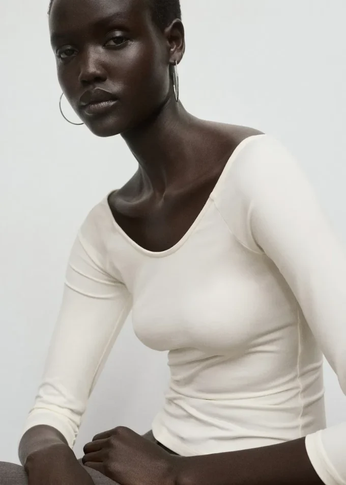 Tričko s tříčtvrtečními rukávy Tričko s tříčtvrtečními rukávy