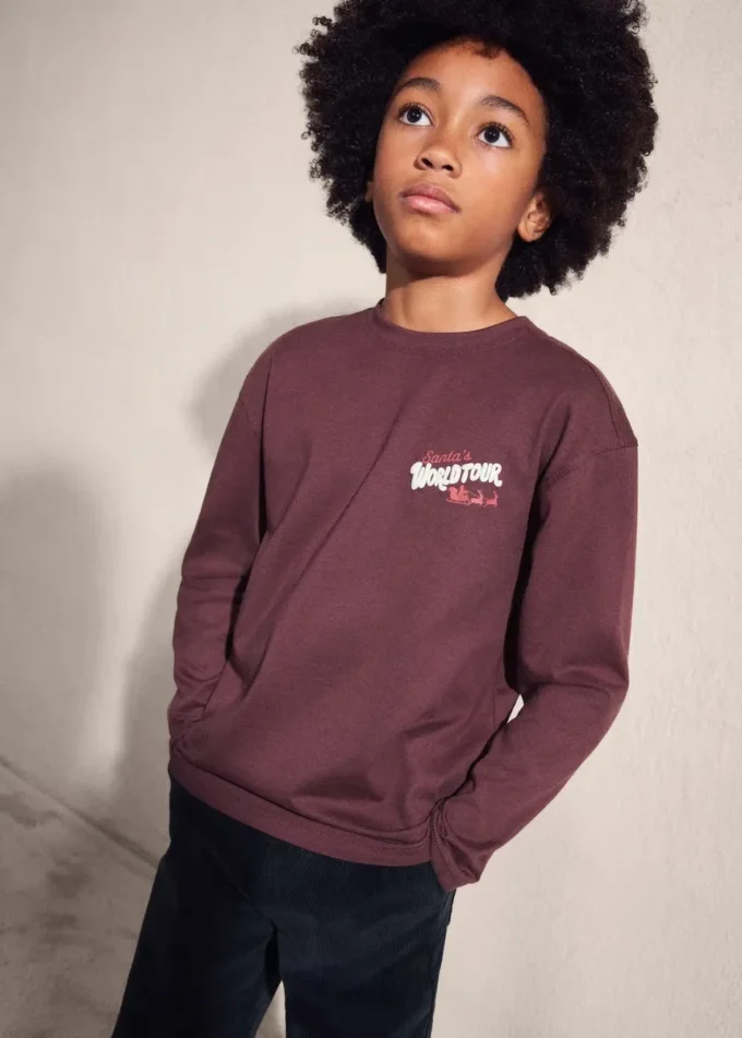 Tričko s vánočním potiskem Tričko s vánočním potiskem