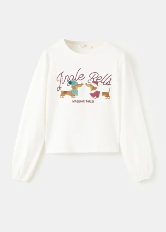 Tričko s vánočním potiskem