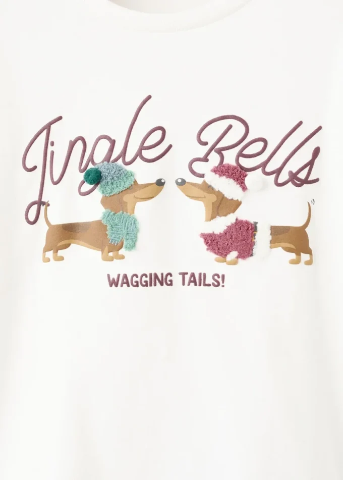 Tričko s vánočním potiskem Tričko s vánočním potiskem