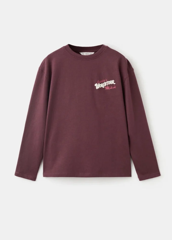 Tričko s vánočním potiskem Tričko s vánočním potiskem