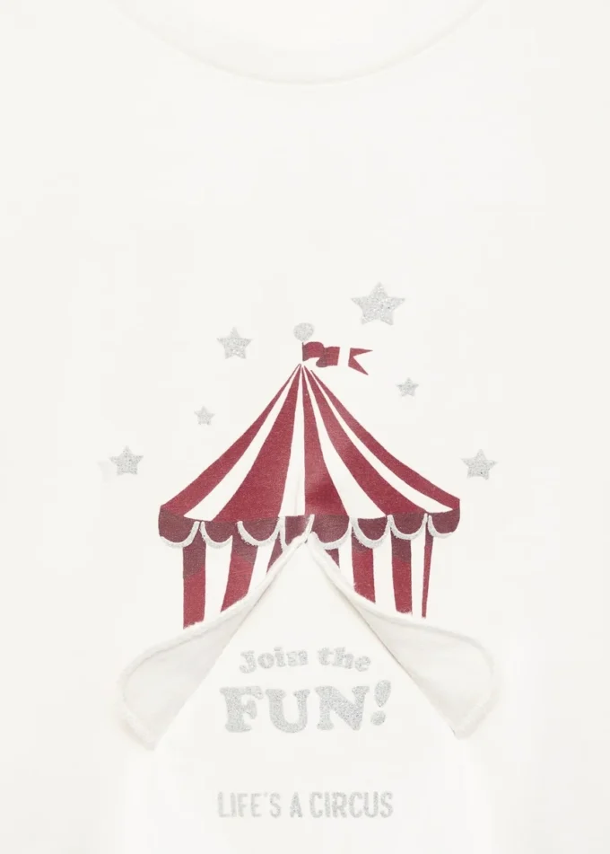 Tričko s vyšívanými třpytkami Tričko s vyšívanými třpytkami