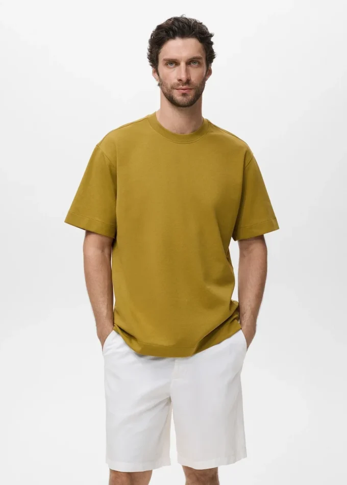 Tričko z mikiny s volným střihem