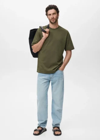 Tričko z mikiny s volným střihem