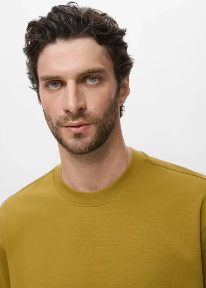 Tričko z mikiny s volným střihem