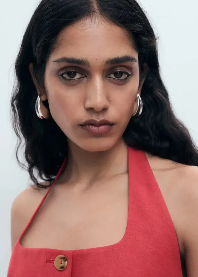 Vesta z lněné směsi Vesta z lněné směsi