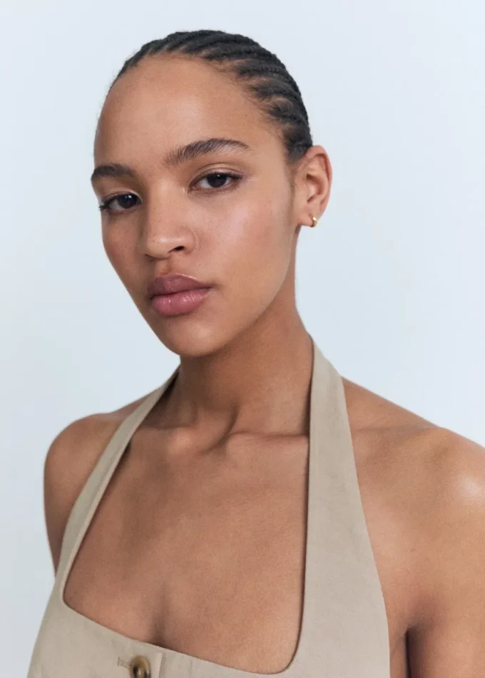 Vesta z lněné směsi Vesta z lněné směsi