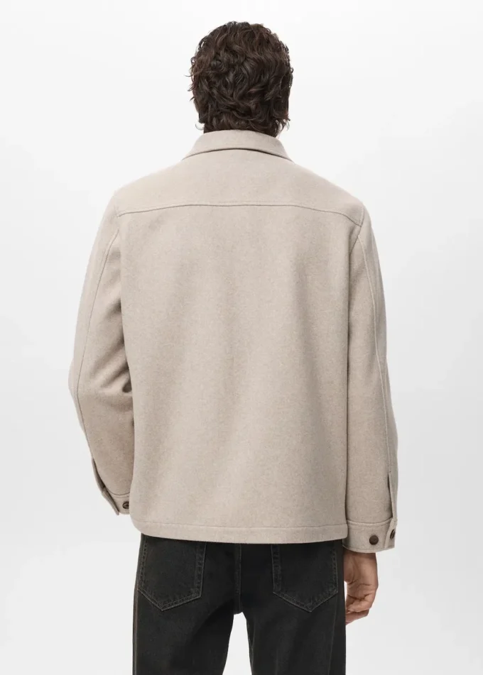 Vlněná košile s kapsami Vlněná košile s kapsami