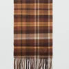 Vlněný kostkovaný šátek Vlněný kostkovaný šátek