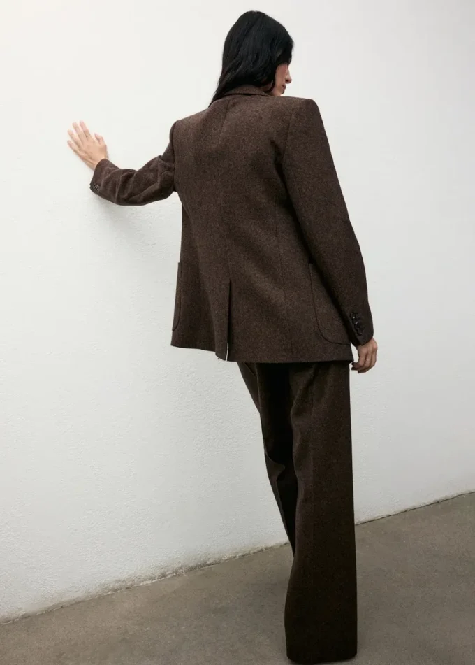 Vlněné sako s puntíky Vlněné sako s puntíky