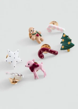 Vánoční sada broží Vánoční sada broží