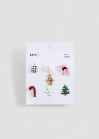 Vánoční sada broží Vánoční sada broží