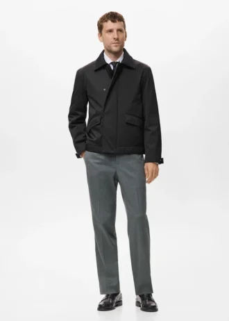 Vodoodpudivá bunda s kapsami Vodoodpudivá bunda s kapsami