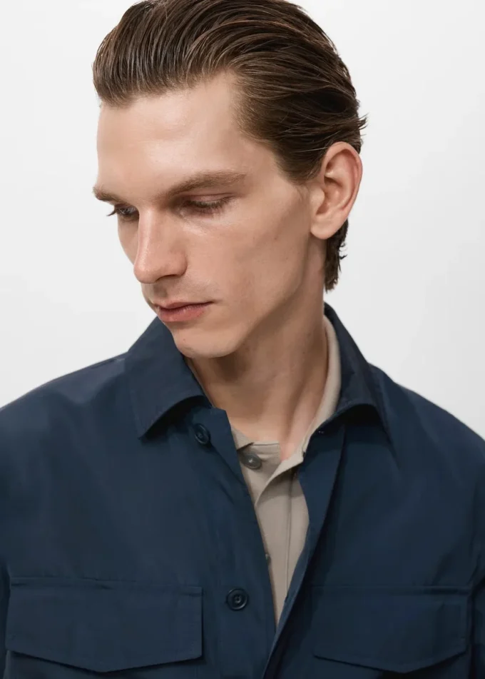 Vodoodpudivá bunda s kapsami Vodoodpudivá bunda s kapsami